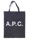 APC A.P.C. LOGO PRINT TOTE BAG