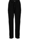 Represent Straight-leg Elasticated Trousers In Schwarz
