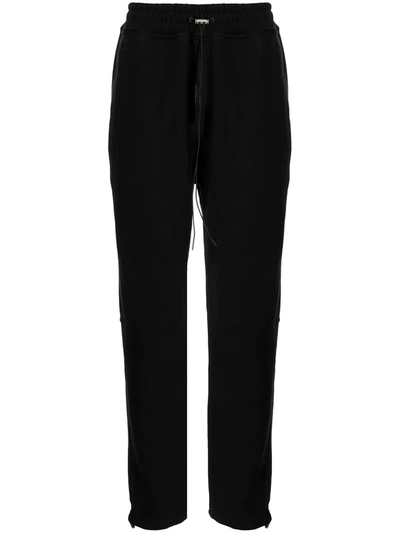 Represent Straight-leg Elasticated Trousers In Schwarz