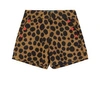 THE MARC JACOBS THE MARC JACOBS BROWN CHEETAH SHORTS,W14285