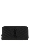 SAINT LAURENT SAINT LAURENT MONOGRAM ZIPPED WALLET