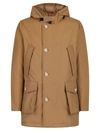 Woolrich Arctic Hooded Parka In Beige