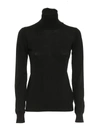 DRUMOHR MERINO WOOL TURTLENECK IN BLACK