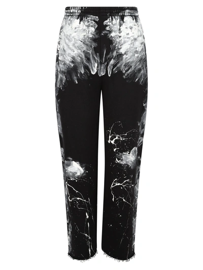 Balenciaga Black And White Regular Trousers