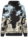 Ihs Printed Hoodie In Black
