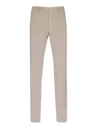 Ermenegildo Zegna Cotton Pants In White