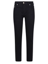 Versace Jeans Couture Mid-rise Panelled Leggings In Black