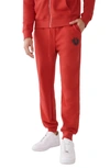 True Religion Core Drawstring Joggers In True Red