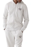 True Religion Core Zip-up Hoodie In Oatmeal