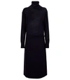 DOROTHEE SCHUMACHER ESSENTIAL EASE WOOL AND SILK MIDI DRESS,P00608429