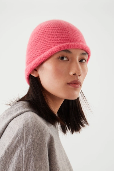 Pink Cos Beanie NWT NORDSTROM RACK WOMEN'S 100% CASHMERE KNIT