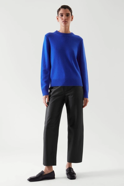 Cos Cashmere Jumper In Blue ModeSens
