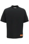 Heron Preston Mock Neck Style T-shirt In Black White (black)