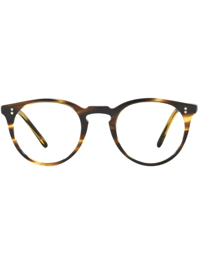 Oliver Peoples O'malley Round-frame Glasses In White