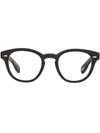 Oliver Peoples Ov5413u Cary Grant Round-frame Acetate Glasses In Weiss