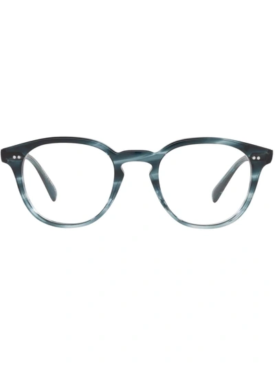 Oliver Peoples Desmon Round Glasses In Weiss