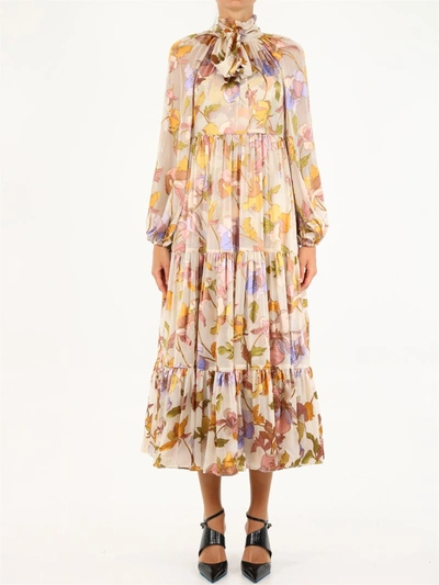 Zimmermann Tempo Swing Maxi Dress - Atterley In Printed
