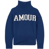 ZADIG & VOLTAIRE ZADIG & VOLTAIRE BLUE AMOUR KNITTED jumper,X15306 828