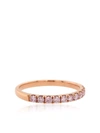 HYT JEWELRY 18KT ROSE GOLD ARGYLE PINK DIAMOND ENGAGEMENT RING