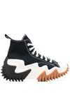 Converse Run Star Motion High-top Sneakers In Schwarz