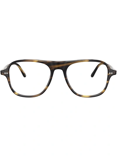Oliver Peoples Nilos Vintage-inspired Glasses In Brown