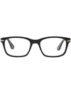 Persol Men's 51mm Rectangle Optical Glasses In White