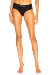 Tom Ford Black Modal Signature Boy Shorts In Black