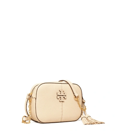 Tory Burch Mcgraw Camera Bag In Brie