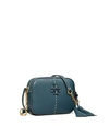 Tory Burch Mcgraw Camera Bag In Federal Blue