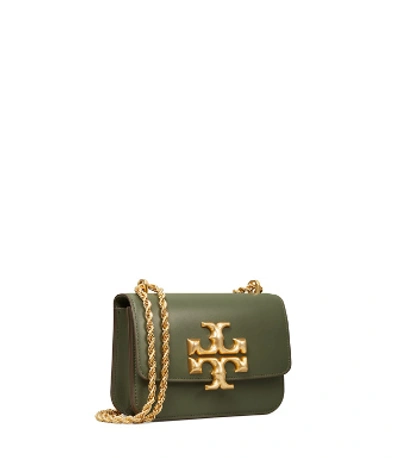 Tory Burch Eleanor Small Bag In Dark Ivy