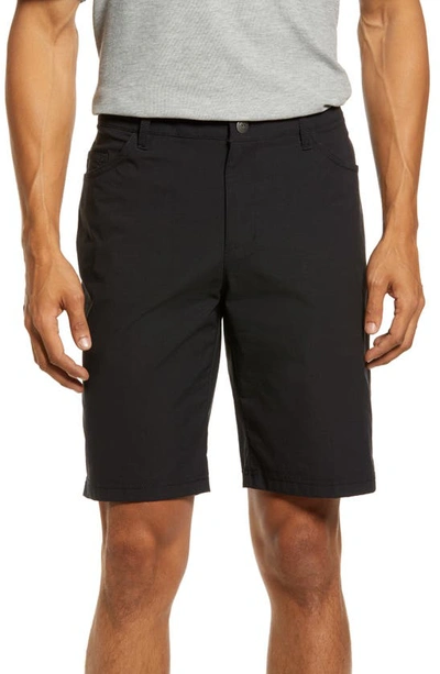 Adidas Golf Go-to Water Repellent Five Pocket Shorts In Black
