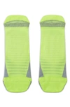Nike Spark Cushioned No-show Running Socks In Volt
