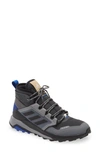 Adidas Originals Terrex Free Parley Trail Hiking Boot In Grey/ Black