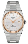 Tissot T-classic Prx Powermatic 80 Automatic Mens Watch T137.407.21.031.00 In White