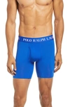 Polo Ralph Lauren Assorted 3-pack 4d Flex Performance Mesh Boxer Briefs In Navy/ Red/ Royal