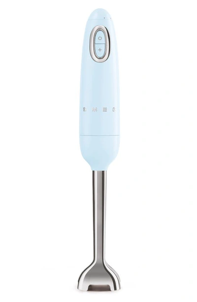 Smeg '50s Retro Style Hand Blender With Accessories In Blue