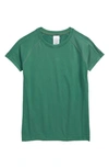 Zella Girl Kids' Core Seamless Performance T-shirt In Green Myrtle