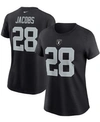 NIKE WOMEN'S JOSH JACOBS BLACK LAS VEGAS RAIDERS NAME NUMBER T-SHIRT