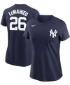 Nike Women's Dj Lemahieu Navy New York Yankees Name Number T-shirt In Navy