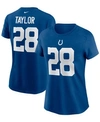Nike Women's Jonathan Taylor Royal Indianapolis Colts Name Number T-shirt In Royal