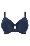 Elomi Charley Full Figure Spacer Underwire Bra In Navy