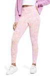 Bp. High Rise Leggings In Pink- Purple Spacey