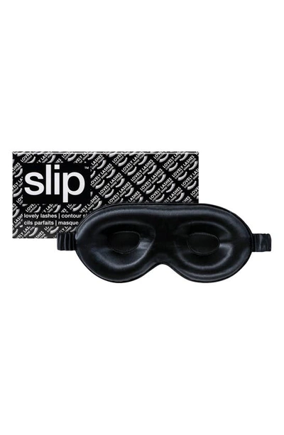 SLIP SLIP LOVELY LASHES PURE SILK CONTOUR SLEEP MASK 810046980804