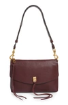 REBECCA MINKOFF DARREN LEATHER SHOULDER BAG,HS21TDND54