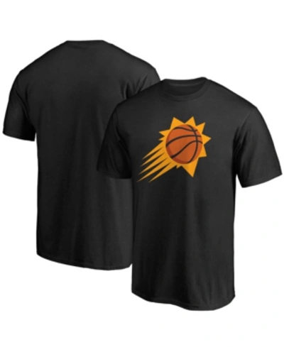 Fanatics Men's Big And Tall Black Phoenix Suns Primary Team Logo T-shirt