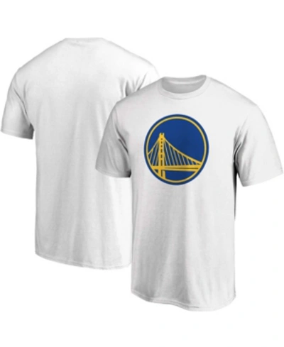 Fanatics Men's White Golden State Warriors Primary Team Logo T-shirt