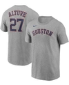 Nike Men's Bryce Harper Gray Philadelphia Phillies Name Number T-shirt In Gray