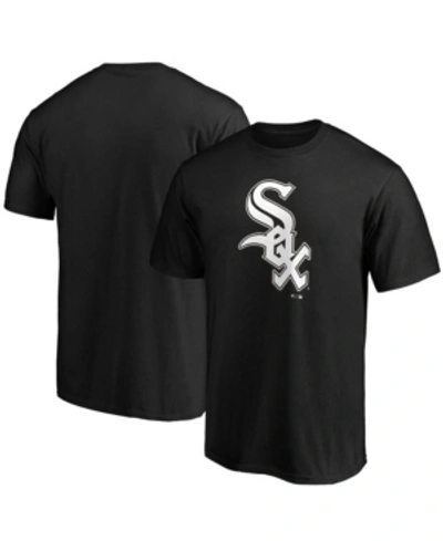 Fanatics Men's Black Chicago White Sox Official Logo T-shirt