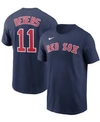 Nike Men's Rafael Devers Navy Boston Red Sox Name Number T-shirt In Navy