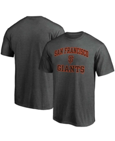 Fanatics Men's Charcoal San Francisco Giants Heart Soul T-shirt